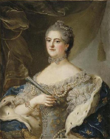 Jjean-Marc nattier elisabeth-Alexandrine de Bourbon-Conde, Mademoiselle de Sens Spain oil painting art